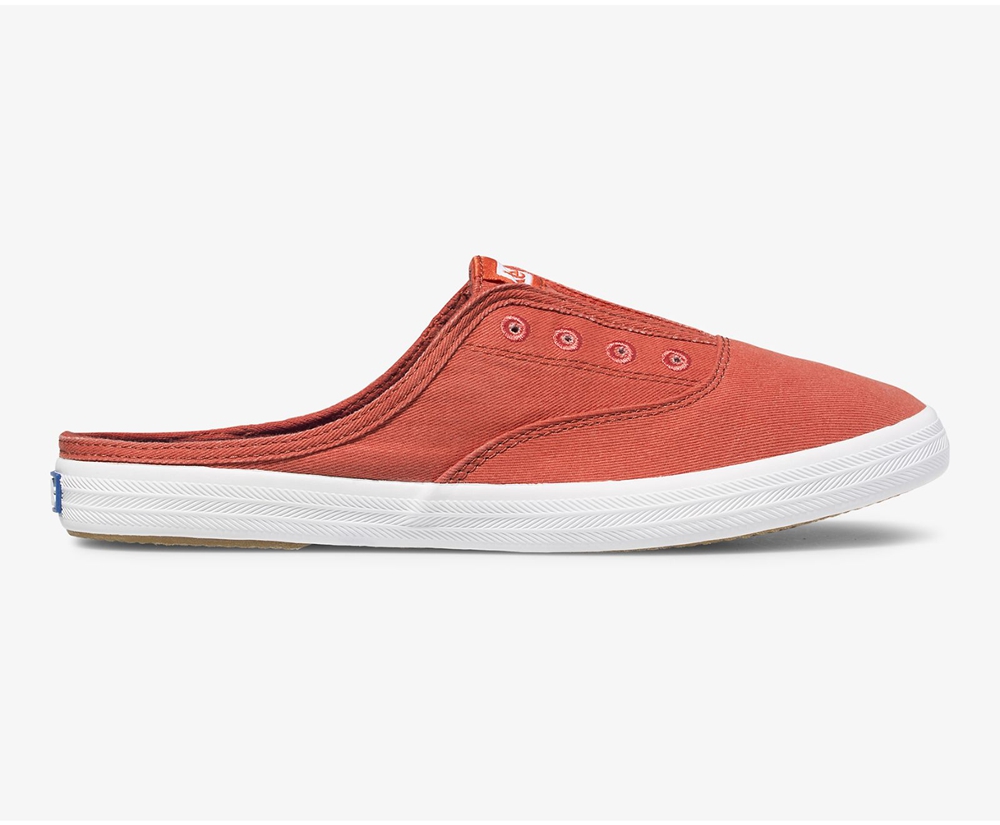 Mules Keds Mujer Rojos - Moxie Washable - 7824-CVDEG